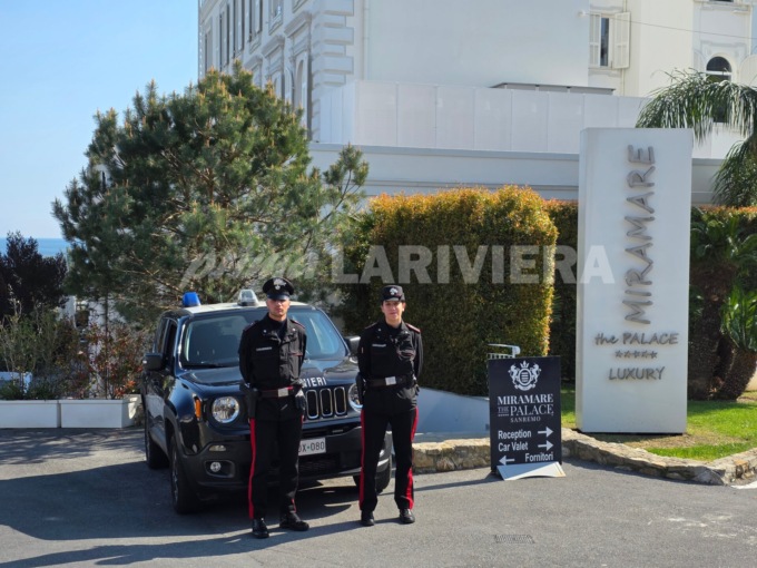 L’hotel Miramare di Sanremo “blindato” per la pasqua ebraica