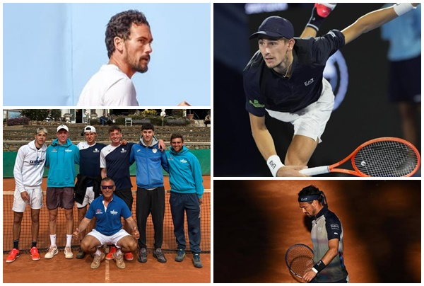 Arnaldi e Fognini salutano Monaco, Mager si fa male a Monza.  Sanremo Tennis Team travolge il Genova Pegli