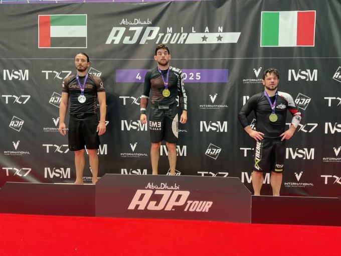 Due argenti per l’Infinity Jiu Jitsu di Imperia all’AJP Tour di Milano