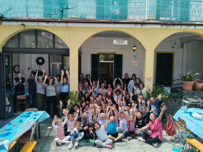 Chiuso il progetto Nonni/Bambini della Rsa Orengo-Demora