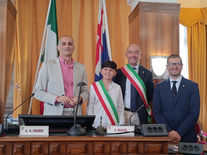 Consiglio Comunale dei Ragazzi: Noah Colace sindaco