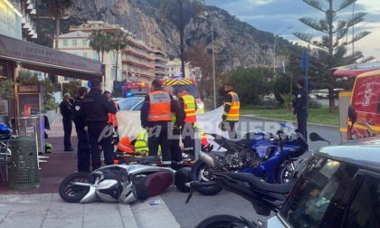 Tragedia in moto a Mentone, muore motociclista