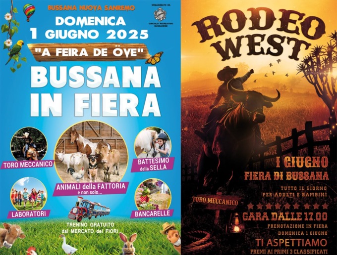 A Bussana torna la fiera di primavera con atmosfere western