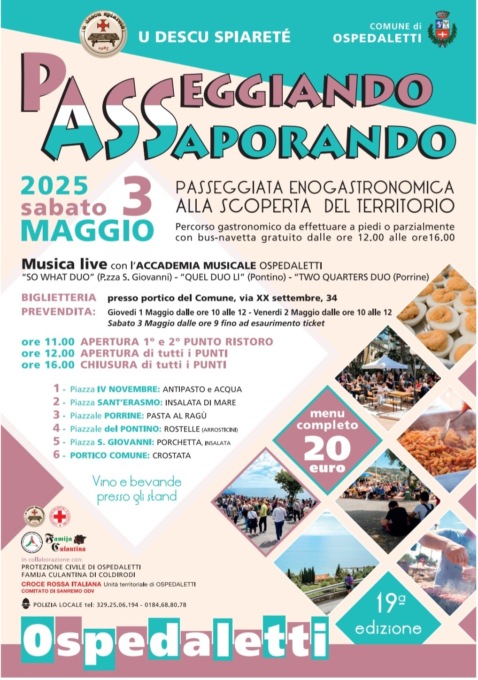 Passeggiando Assaporando a…Ospedaletti