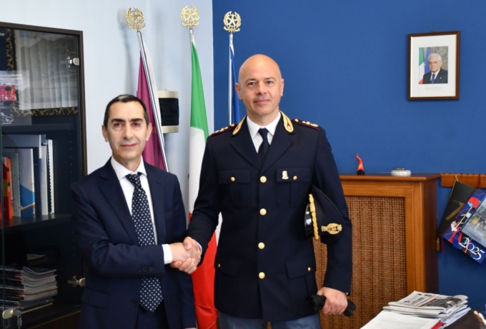 Paolo Arena è il nuovo dirigente del commissariato di Ventimiglia