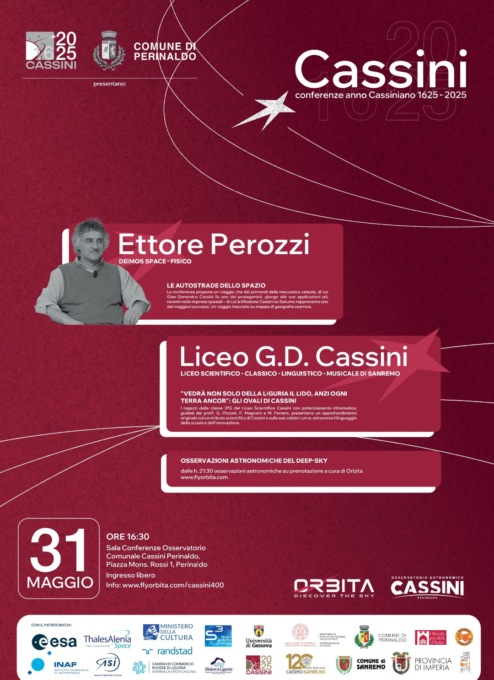 A Perinaldo i “Sabati Cassiniani” esplorano le autostrade dello spazio