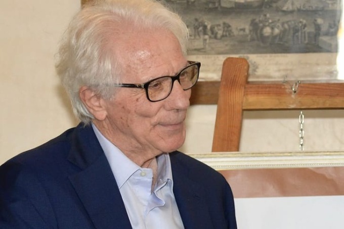 I ringraziamenti della famiglia dopo i funerali di Alfredo Manelli