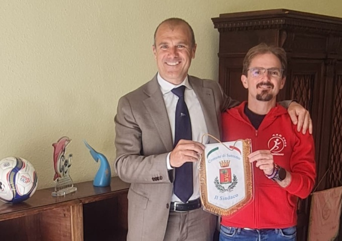 Il campione Alessandro Castagnino ricevuto a palazzo Bellevue