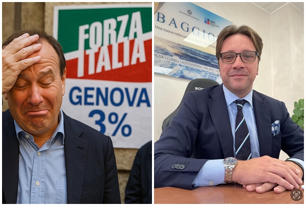 Simone Baggioli si toglie i sassolini: “Da ex forzista vedo il risultato di Genova e mi ricorda quel che accadde a Sanremo”