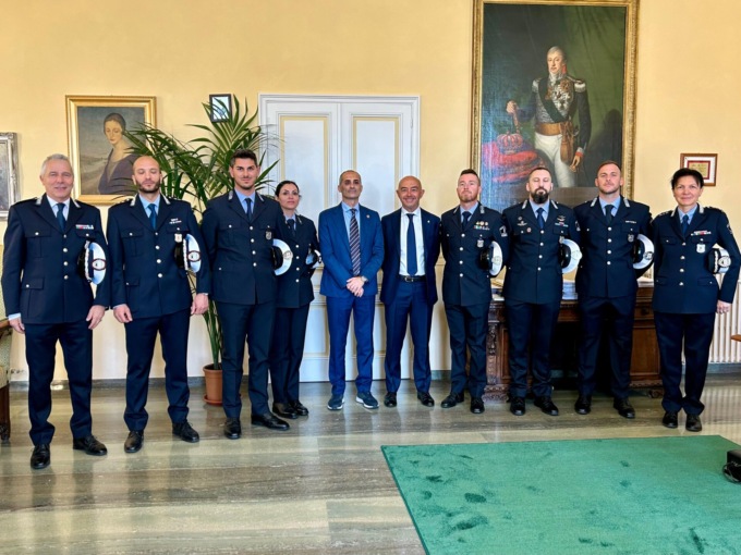 Ricevuti in Comune gli agenti della polizia locale