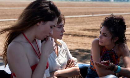 Il regista Mario Martone all'Ariston per l'anteprima del suo nuovo film "Fuori" in concorso al Festival di Cannes