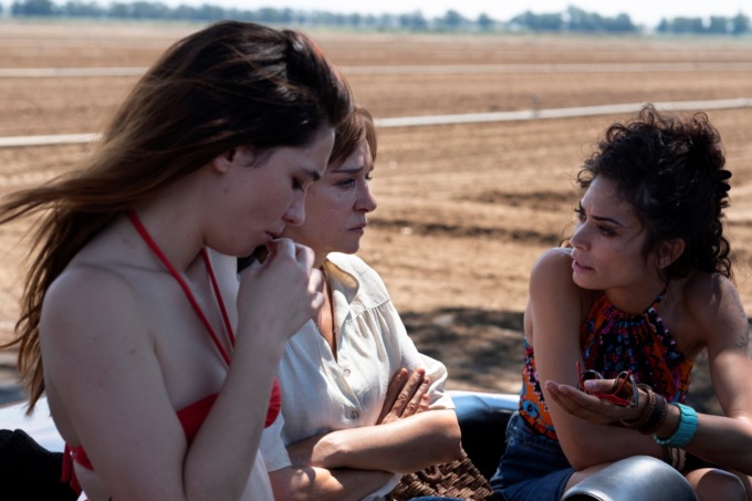 Il regista Mario Martone all’Ariston per l’anteprima del suo nuovo film “Fuori” in concorso al Festival di Cannes