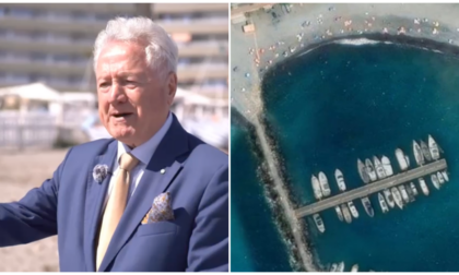 La spiaggia di Nervia invasa dalla posidonia, la video denuncia di Scullino