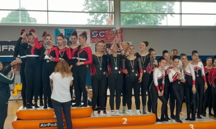 Teamgym: argento nazionale per la Ginnastica Imperia grazie anche alla Riviera dei Fiori