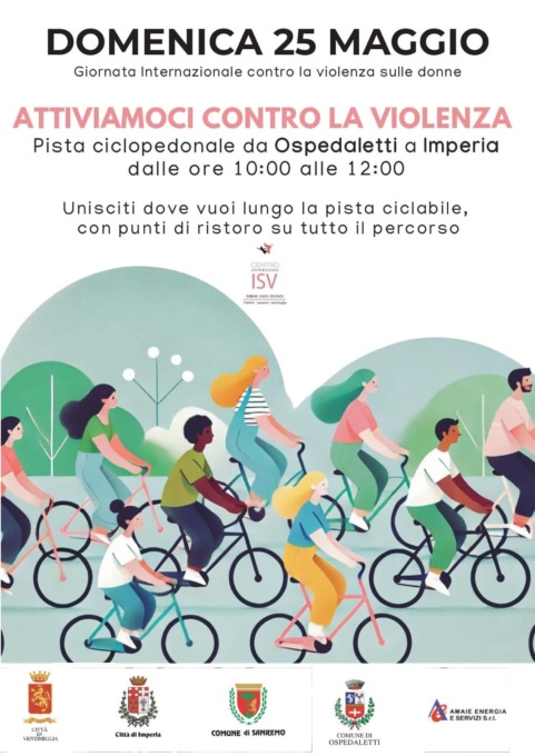 Domenica la pedalata contro la violenza di genere