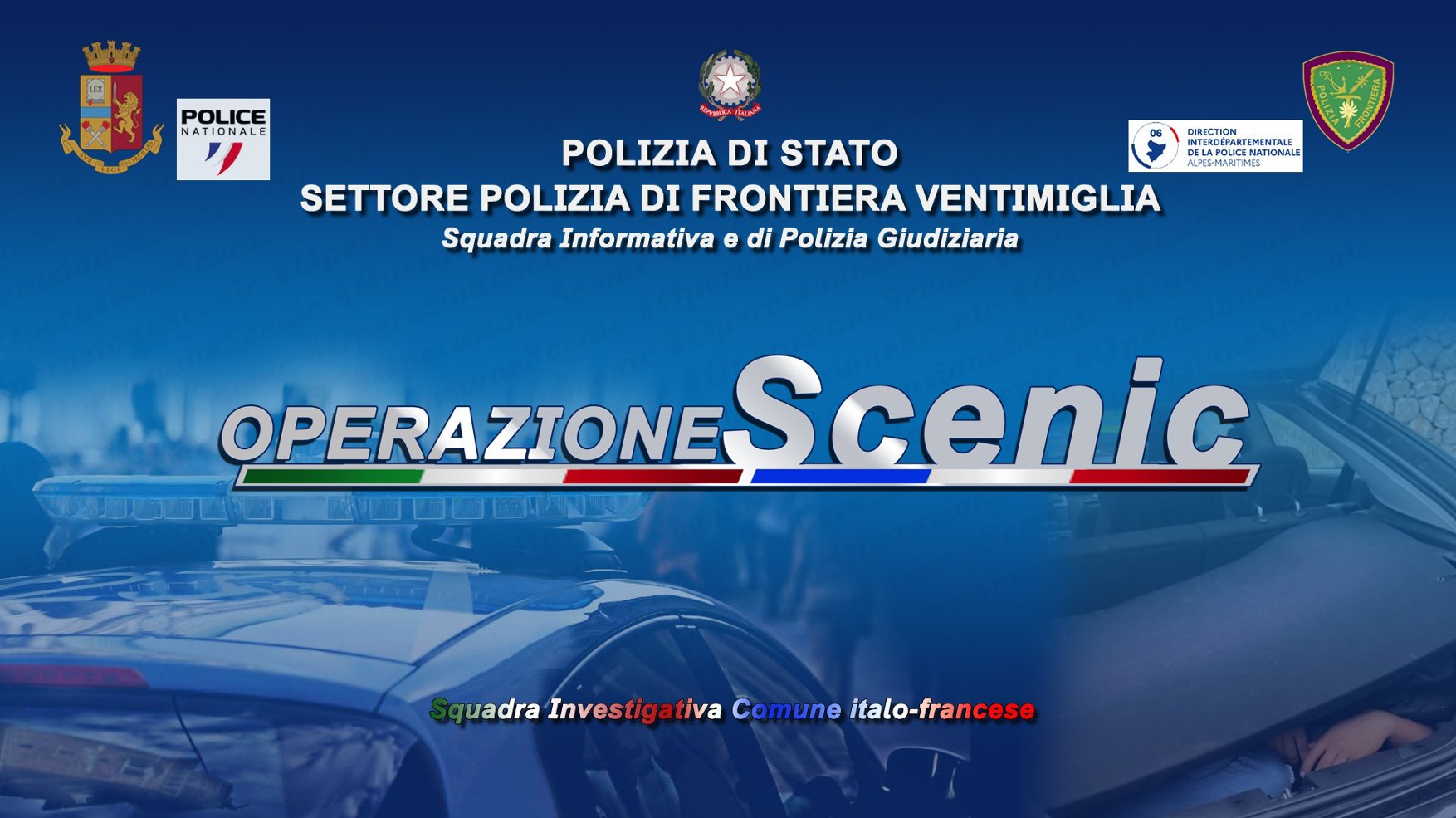 operazione scenic migranti polizia di frontiera ventimiglia slide immigrazione 23 maggio 2025
