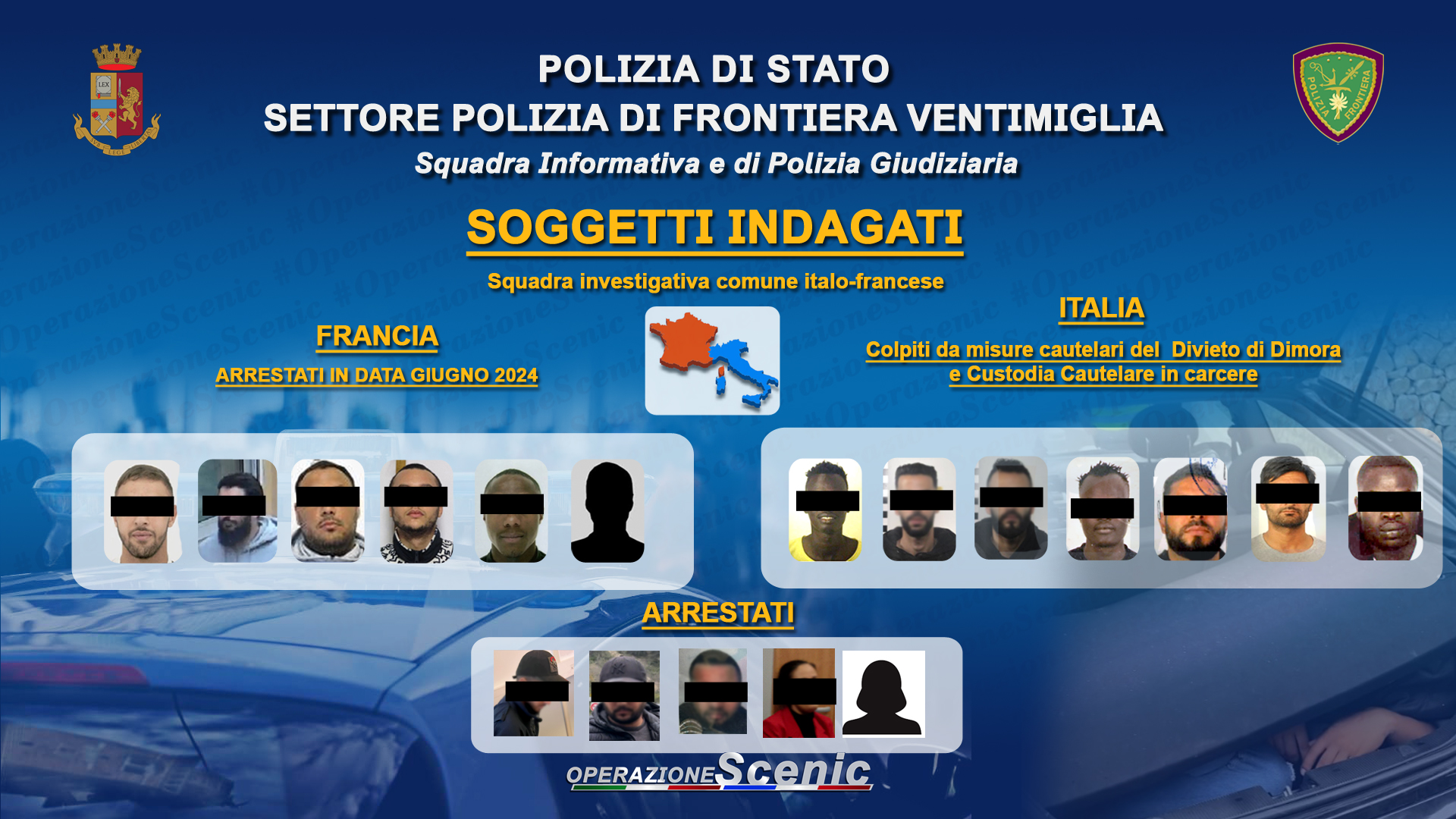 operazione scenic migranti polizia di frontiera ventimiglia slide immigrazione 23 maggio 2025_02