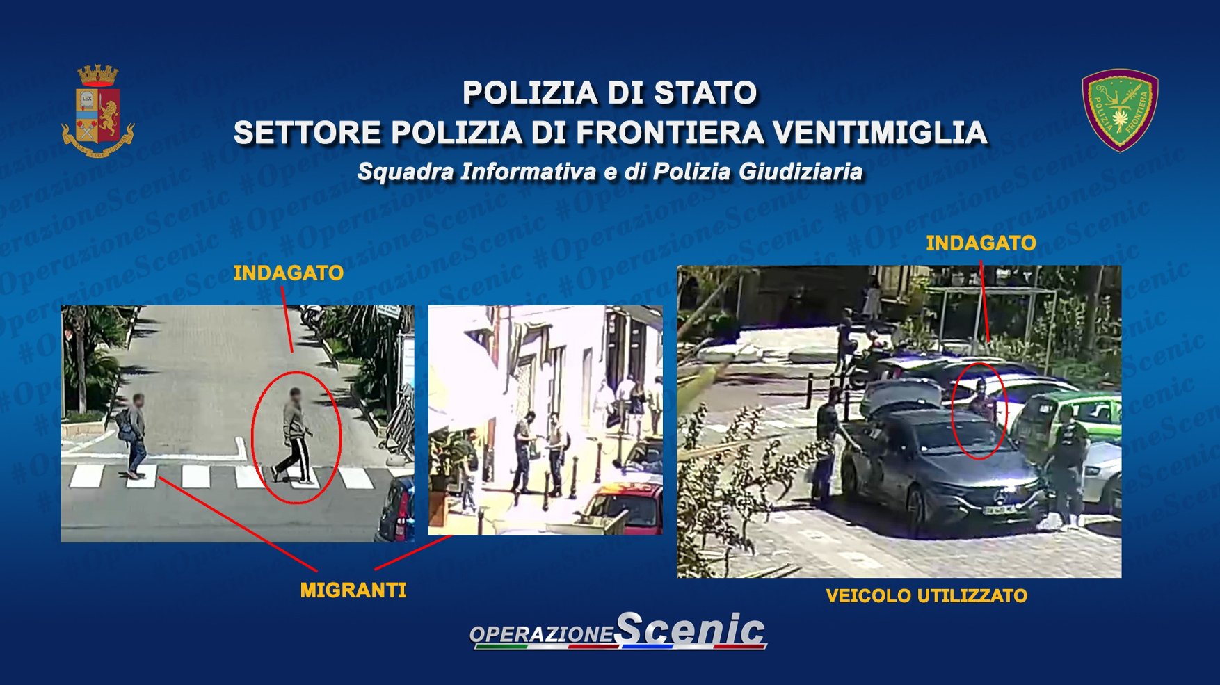 operazione scenic migranti polizia di frontiera ventimiglia slide immigrazione 23 maggio 2025_12