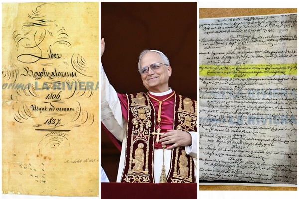 E’ ufficiale: il trisavolo di Papa Leone XIV è nato a Sanremo. Ecco la certificazione della Diocesi