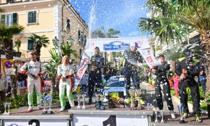 26° Rally delle Palme: Federico II (Gangi) conquista le strade del Ponente Ligure