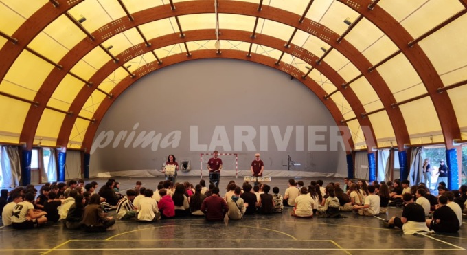 Alla scuola Biancheri un workshop sugli strumenti a percussione