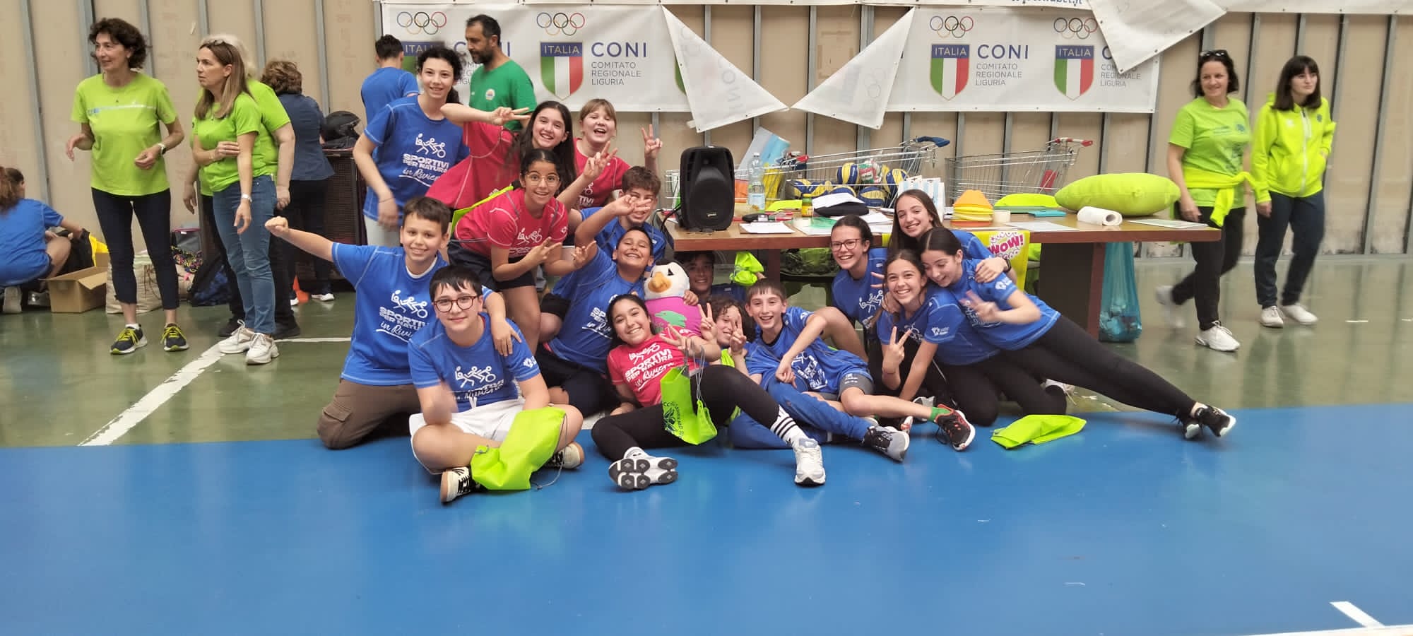staff arbitri e coreografia