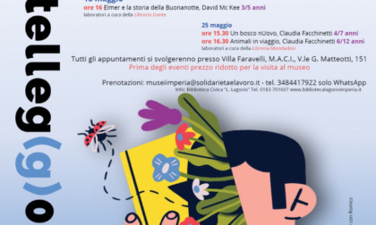 Tutto pronto  a Imperia per il Maggio dei libri