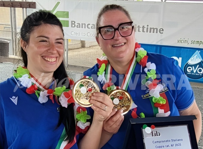 Vanessa Romeo e Patrizia Barrese si aggiudicano il titolo italiano di Serie A