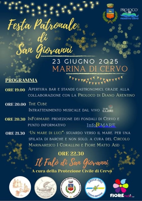 Cervo accende la magia per la Festa di San Giovanni
