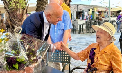 105 candeline per Irene. A festeggiarla anche il sindaco Mager