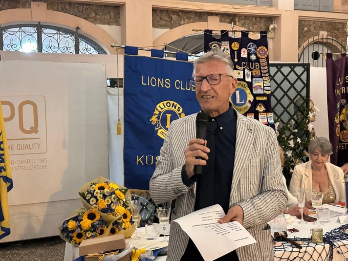 Gianni Ostanel nuovo presidente Lions Sanremo Matutia