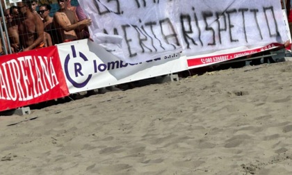 I neroazzurri protestano al Beach Soccer Tour