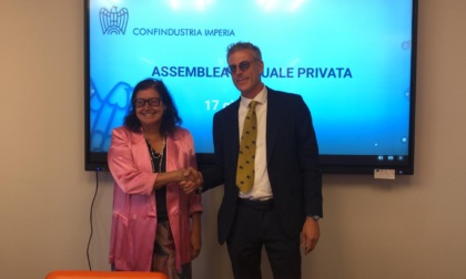 Passaggio di consegne ai vertici di Confindustria Imperia. Luciano Tesorini nuovo presidente