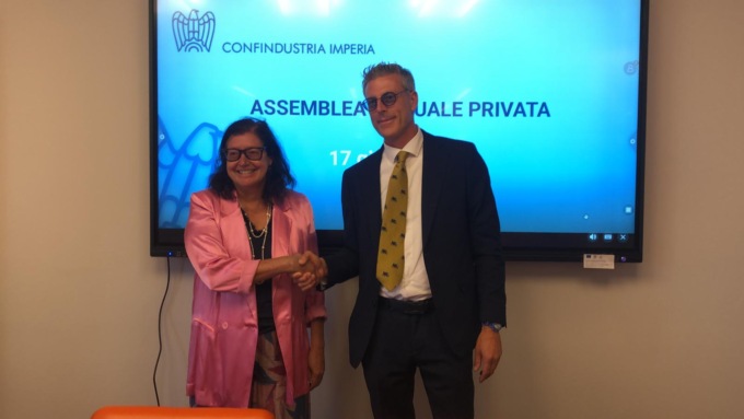 Passaggio di consegne ai vertici di Confindustria Imperia. Luciano Tesorini nuovo presidente