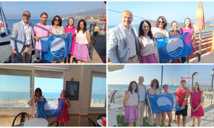 Bandiere Blu consegnate ai balneari sanremesi