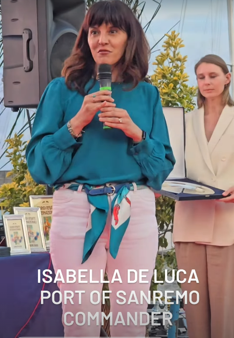 Isabella De Luca comandante porto sanremo1