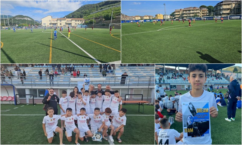 Polisportiva Vallecrosia Academy Esordienti della leva 2013 maggio2025 collage
