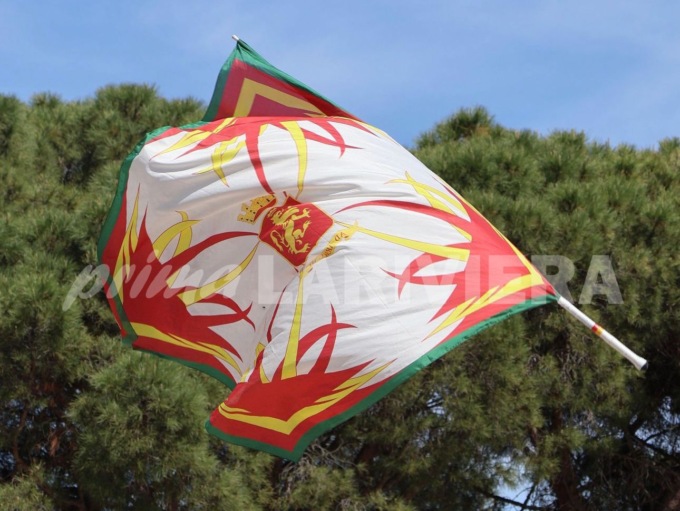 Sbandieratori e musici di Ventimiglia alla Festa della Barca di Bajardo