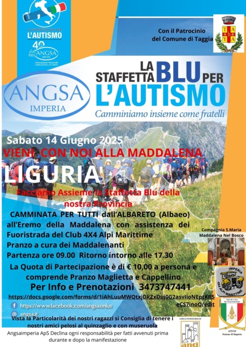 È partita la quarta staffetta per l’autismo