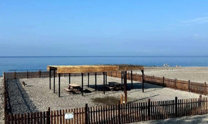 Aperta l'area cani in spiaggia a Bordighera