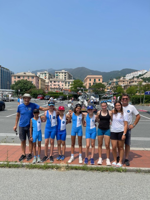Ottimi risultati per la Canottieri Santo Stefano al Mare ai Campionati Liguri di Genova Pra’