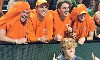 La finale Sinner-Alcaraz del Roland Garros all'Ariston con i Carota Boys