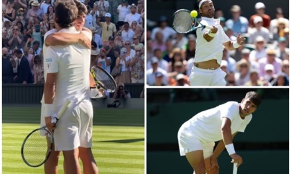 L'addio di Fabio Fognini a Wimbledon è spettacolare e commovente. Fa tremare Alcaraz fino al 5° set, poi l'applauso del pubblico