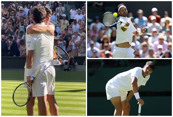 L’addio di Fabio Fognini a Wimbledon è spettacolare e commovente. Fa tremare Alcaraz fino al 5° set, poi l’applauso del pubblico