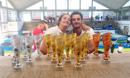 Trampolino elastico: la Ginnastica Riviera dei Fiori brilla alle Finali Nazionali