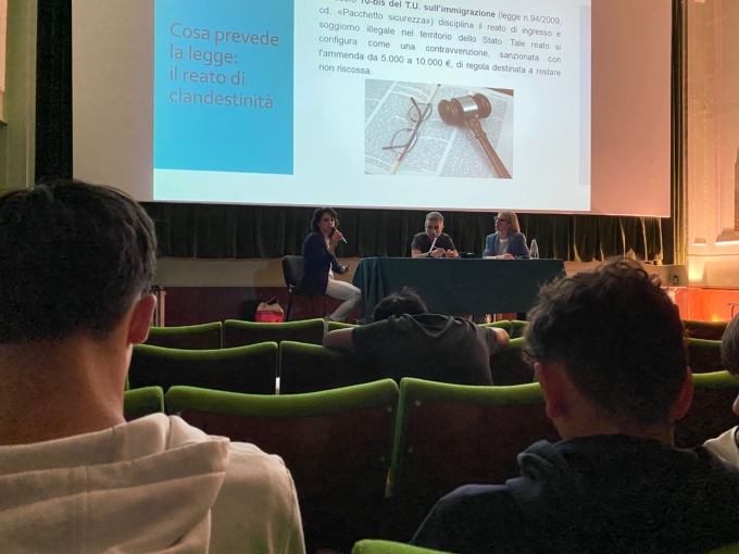 Gli studenti del Fermi Polo Montale incontrano Davide Primerano