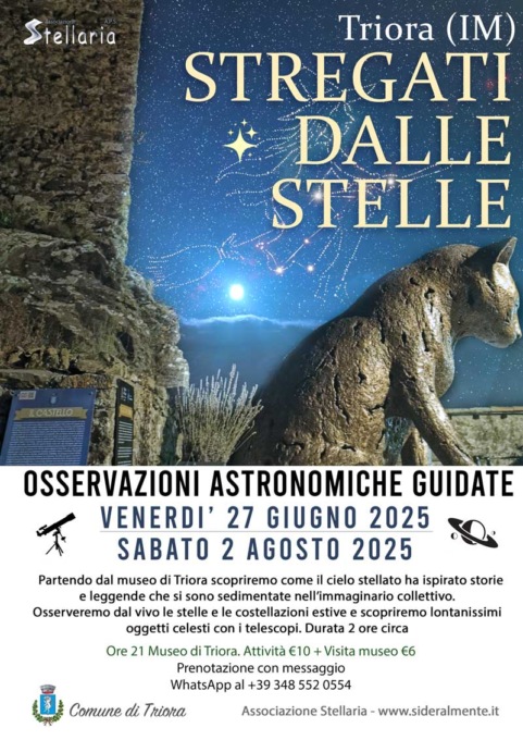 Stregati dalle Stelle: evento a Triora