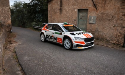 Pedersoli e Tomasi in festa al Rally della Valle Arroscia