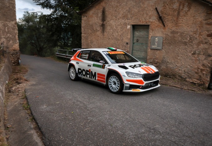 Pedersoli e Tomasi in festa al Rally della Valle Arroscia