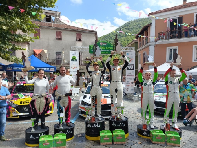 Luca Pedersoli e Anna Tomasi vincono il 2° Rally della Valle Arroscia